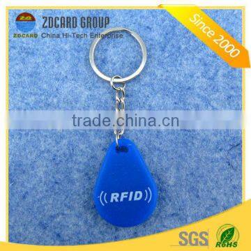 High Temperature Resistant Soft Silicone RFID S70 Keyfob