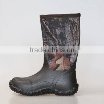 Youth Insulated Camo Neoprene Hunting Boots Wholesale photo-2