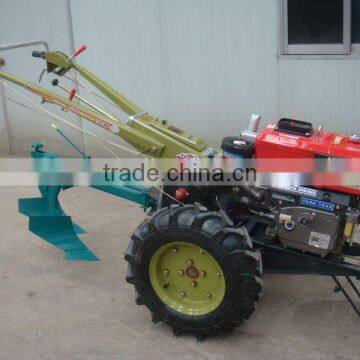 Made In China Rotary Cultivator 8-15Hp Mini Walking Behind Tractor+double plough!!