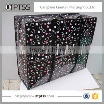 custom print promotion recyclable matt laminated pp non woven bag