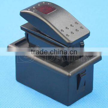 1-Liht 3 Pins ON-OFF Waterproof Electrical Switch With 2 Lens photo-5