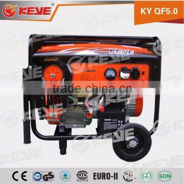 High Efficiency Big Power 5kw gasoline generator with electric starter