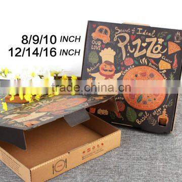 Delicisious Square 12 Inch Pizza Box Corrugated Paper photo-2