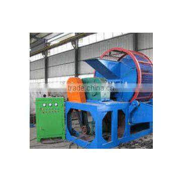 Waste Tire Recycling Line Rubber Powder Grinder Whole Tire Crusher Rubber Block Crusher Tire Wire Machine Rubber Shredder