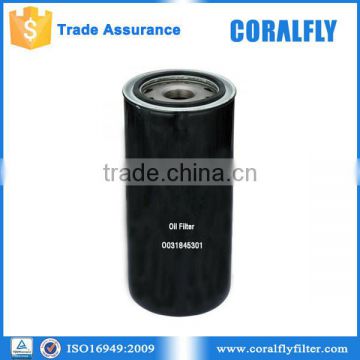 Coralfly Generator Wholesale Oil Filter 0031845301