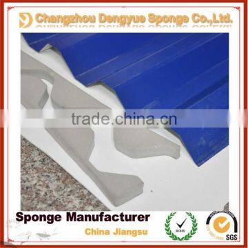 Metal Deck Weather Sealing Foam Strips Roof Panel Corrugated Wave Shape Foam Closure Strips photo-3