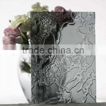 3-8mm Clear Bronze Blue Amber Green Grey Pattern Glass photo-6