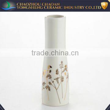 Height 21 &28cm Ceramic Chinese Wedding Vases Centerpieces photo-4