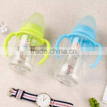 BPA-Free Best Glass Nottles LFGB/FDA/EN14350-2 Certified Baby Feeding Bottle photo-4