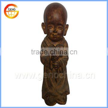 high quality little resin buddha for garden decor