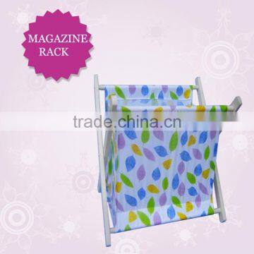 Wholesale Oak Wooden Magazine Race, Antique Wooden Newspaper Rack photo-2