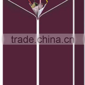 Store More Bedroom Fabric Wheeled Wardrobe Cloth Closet photo-2