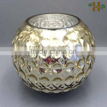 mercury round glass vases wholesale