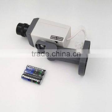Waterproof Realastic Looking Mini Dummy Fake Security Camera, Motion Sensor Detection LED Flashing Light CCTV Camera photo-2