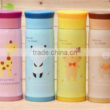 Supply Creative Fashion Cartoon Double Stainless Steel Thermos Cup / Cold Reserving Cup (350ml)