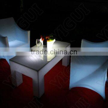 Hot Sale Plastic Table With Lighting for KTV photo-2