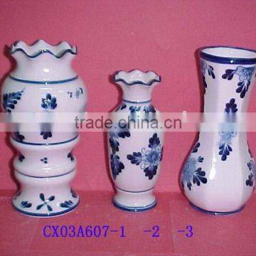 porcelain blue and white painting vase