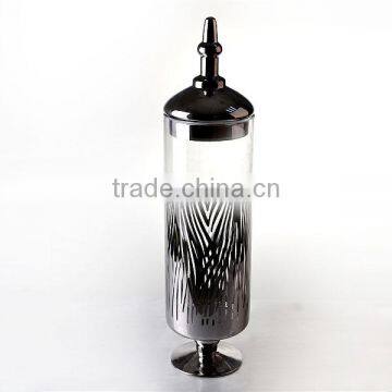 Leopard Print Collection Decal Glass Apothecary Jar photo-3