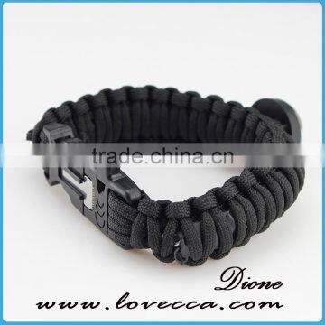 25cm Length Can Laser Team Logo Paracord Compass Bracelet photo-2
