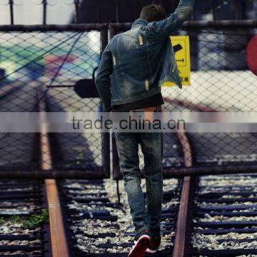 Hot Sales Low Waist/ Eco-friendly Jeans Pans For Men photo-2