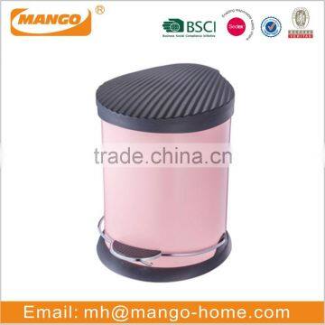 Shell Shape Stainless Steel Pedal Trash Can photo-2