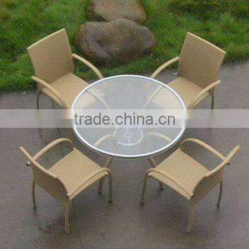 T042 wicker coffee furniture