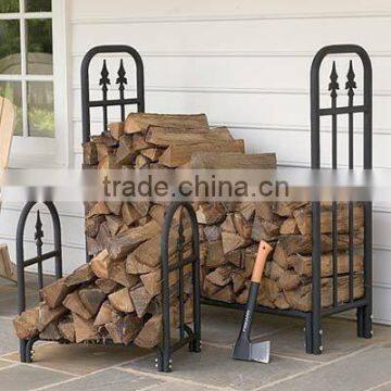 metal log rack set