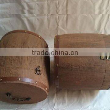 Wooden Barrel Storage Coffee Bean photo-6