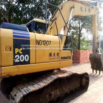 used japan komatsu pc200-7 pc200-6 pc200-8 excavator