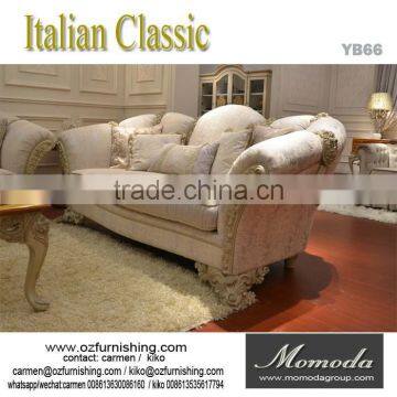 YB66 Antique Design Sofa Set for Home Furniture/French Leaf Antique Design Sofa Set photo-2