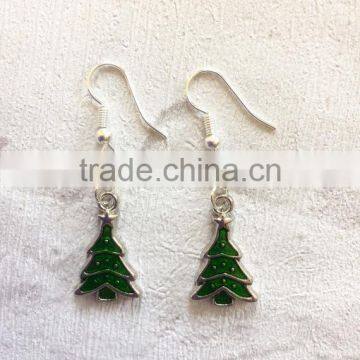 Novelty Christmas Earrings, Tree earrings, Christmas Tree Earrings