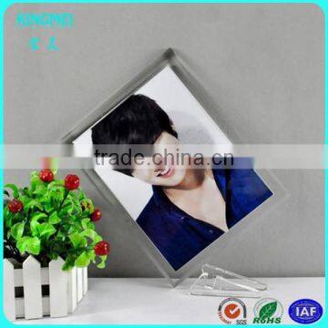 2015 New Wholesale L Shaped Clear Acrylic Photo Frame Manufacturers Custom-made Display Farmer photo-5