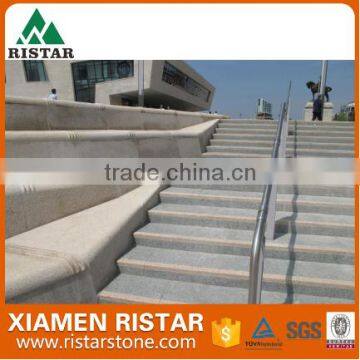 Outdoor natural granite stone staircase