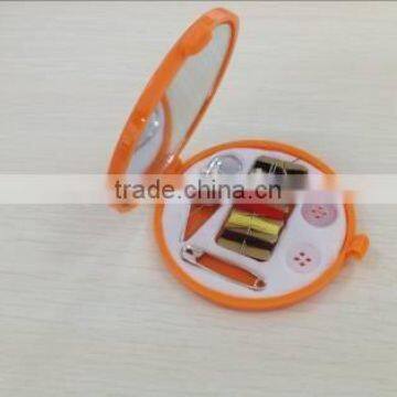 2015 New Design Plastic Needlework Tool Set Essential Sewing Tools Box Set With Mirror photo-2