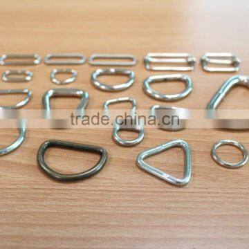 Handbag Steel, Stainless Steel, Metal Steel Wire Form Loop Adjuster D Ring, O Ring, Butt Welded photo-6