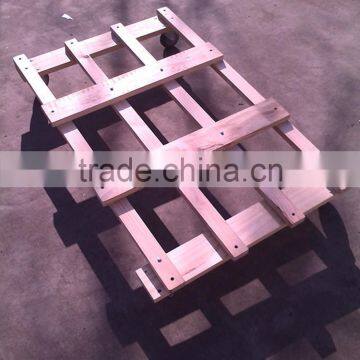 Wooden Moving Take Car Transport Tool Cart