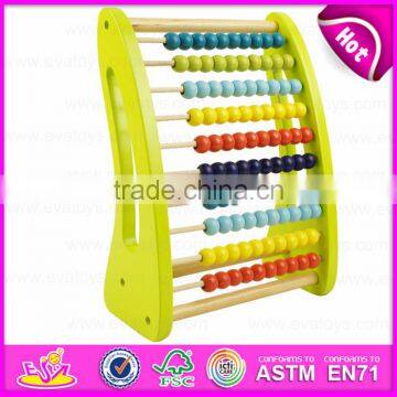 2017 New Design Small Intelligent Wooden Abacus for Babies W12A027 photo-5