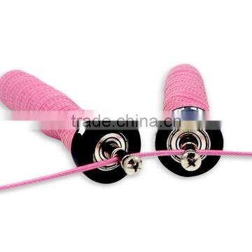2017 New Style High Speed Crossfit Skipping Jump Rope With Anti Slip Hanldes, Adjustable Steel Cable & Ball Bearing photo-6