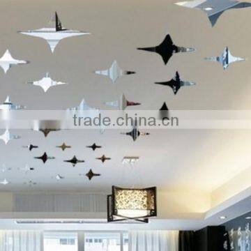 Collocation Photo Wall Stickers,Art Mirror Starshine Wall Stickers,Three-dimensional Decorative Mirror Wall Stickers photo-4