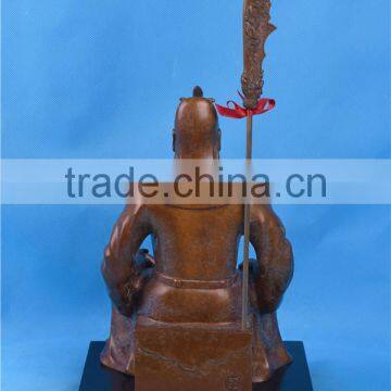 China Style Bronze Artwork Kuan Di/Bronze Decoration/Kuan Di/Bronze Sculpture photo-4