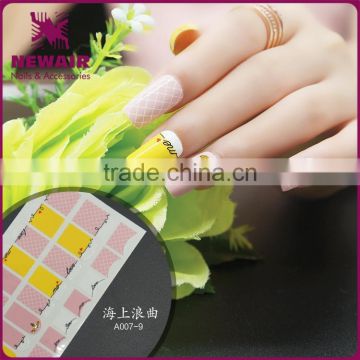 New Air Latest Popular Colorful Nail Product Various Nail Sticker