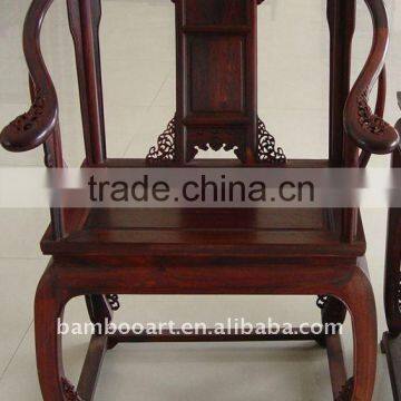 antique rosewood wooden chair