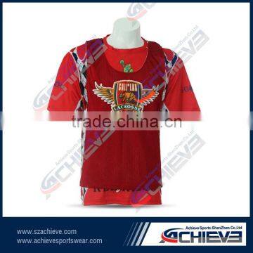 Latest sublimated lacrosse jersey design,lacrosse T shirt