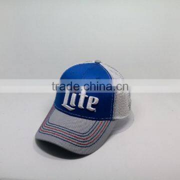 the Summer Outdoor Prevent Basksun Hat 3 d Embroidered Mesh Cap Baseball Cap photo-3