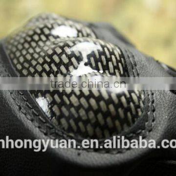 Custom Black Carbon Fiber Antislip Abrasion Proof Military Half Finger Tactical Gloves photo-5