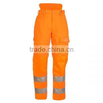 EN 471 Class 2 High Vis Chainsaw Trouser