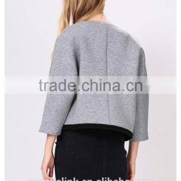 New Style Autumn Women Popular Fashion Fitted Softshell Jacket photo-4