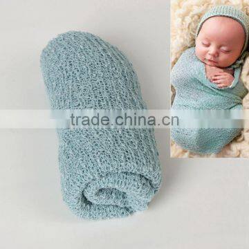 In stock newborn Crochet Knit Costume Photo Photography Props New Crochet Knit Mohair WRAP