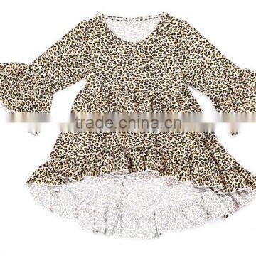 Wholesale Baby Cotton Blouse Boutique Children Cotton Ruffle Top Kids Autumn& Fall Clothes photo-3