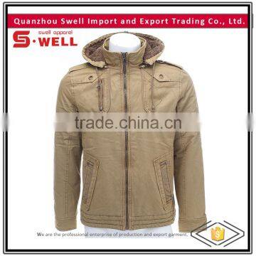 Cotton washed mens fashion casual jackets